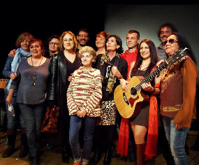 Poetas y cantautores por los refugiados. Madrid, 2016