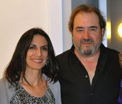 Amaranta y Patxi Andión. Guadalajara, 2010